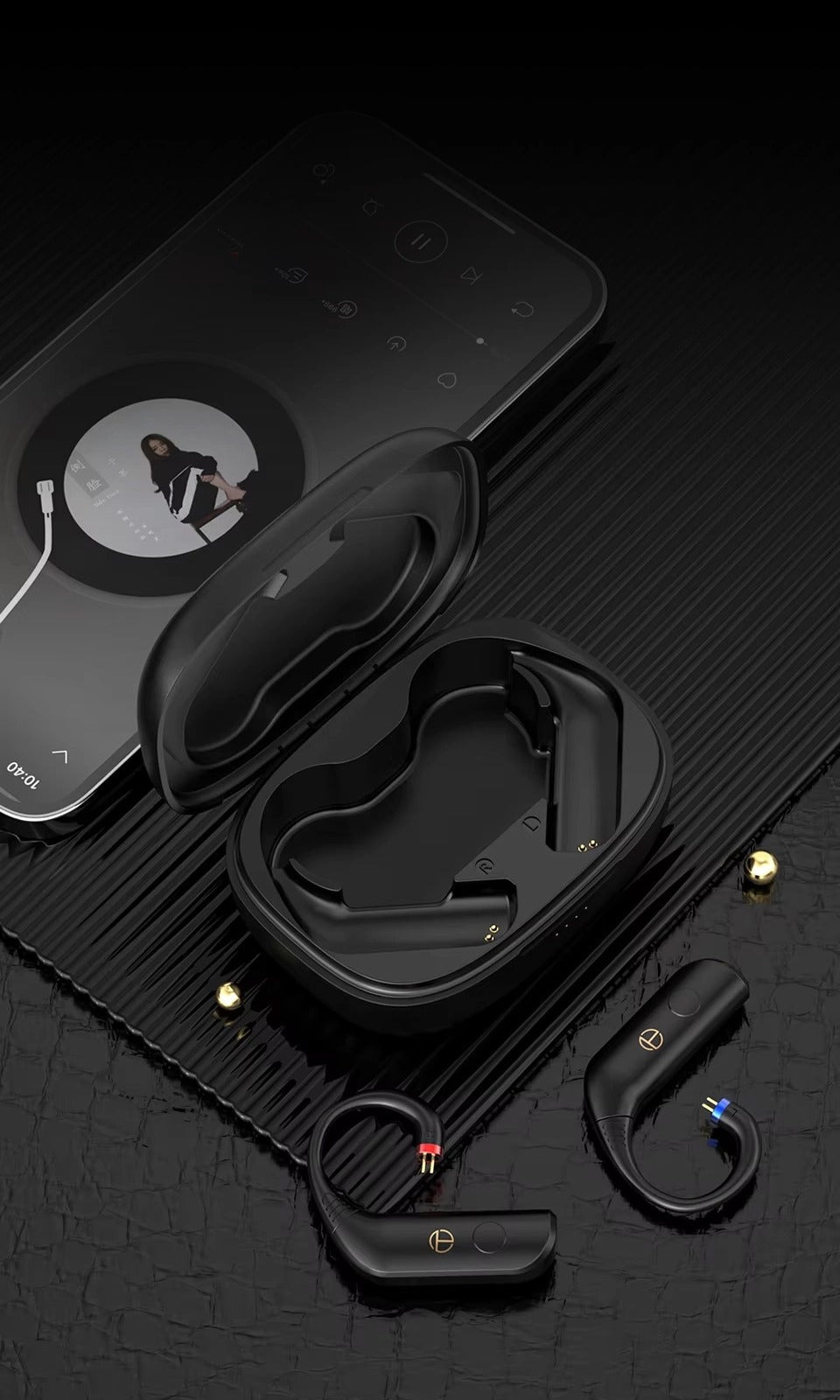 TRN BT30 Pro TWS True Wireless Charging Sweatproof Bluetooth 5.2 Upgrade Module for IEM Earphones