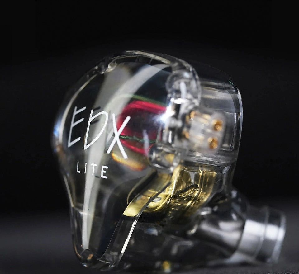 KZ EDX Lite Super Linear Dynamic Driver In-Ear Monitor Detachable Wired Cable Earphones with Mic