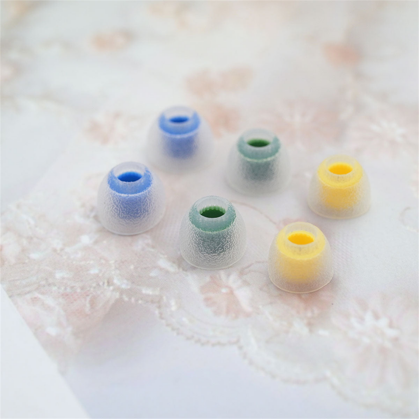 Tangzu Tang Sancai Balanced Tips Soft Silicone Upgrade Replacement Eartips IEM 3 Pairs Set Eartips