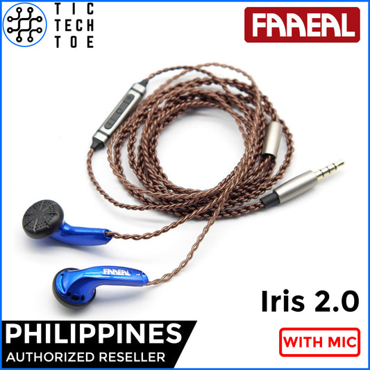 FAAEAL Iris 2.0 32ohm HiFi Earbuds with Mic