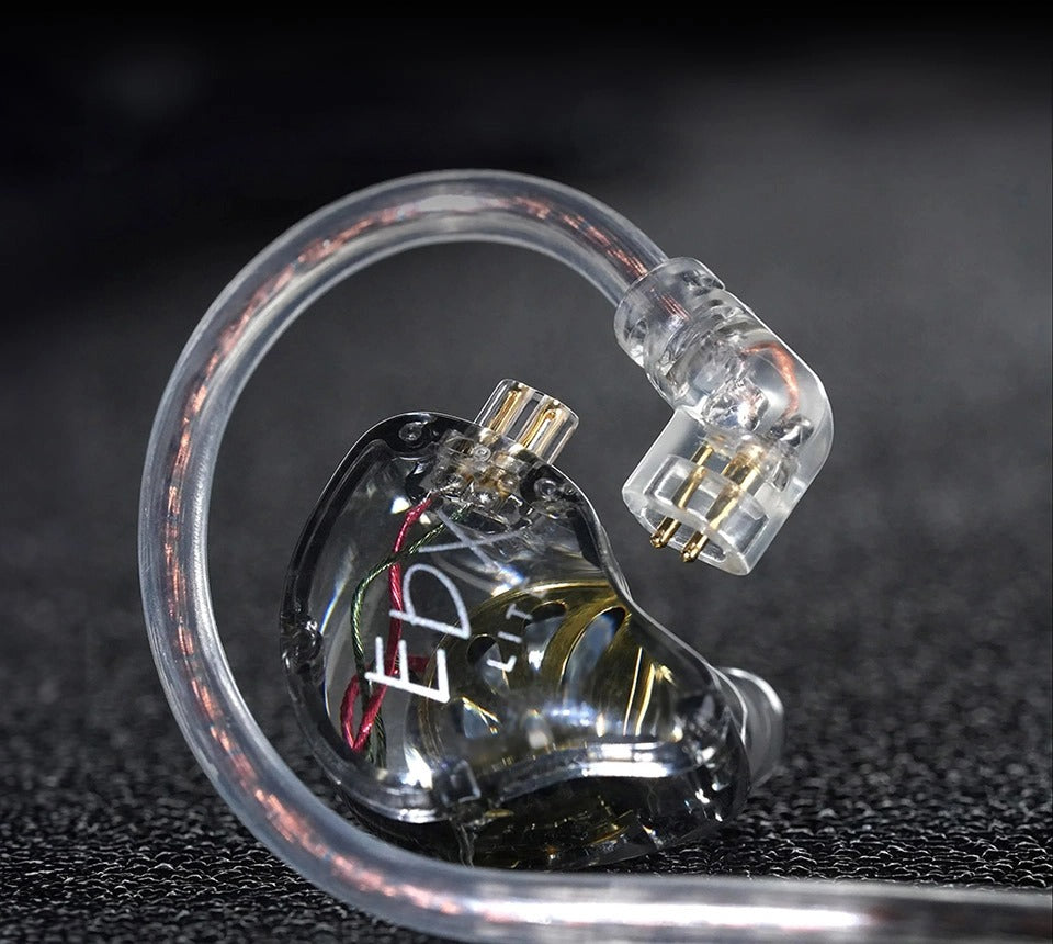 KZ EDX Lite Super Linear Dynamic Driver In-Ear Monitor Detachable Wired Cable Earphones with Mic