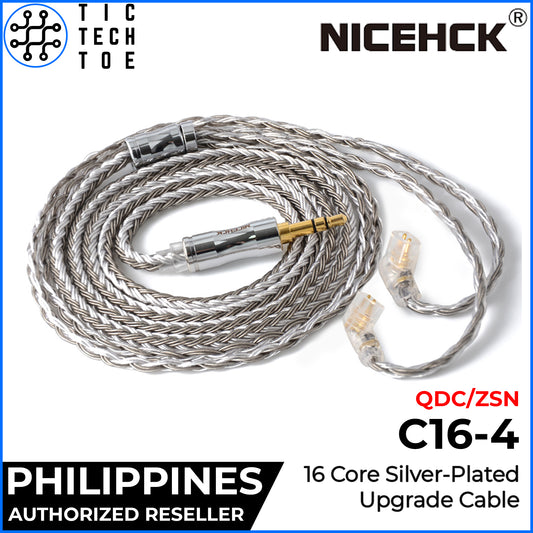 NiceHCK C16-4 16 Core Silver Plated Upgrade Cable