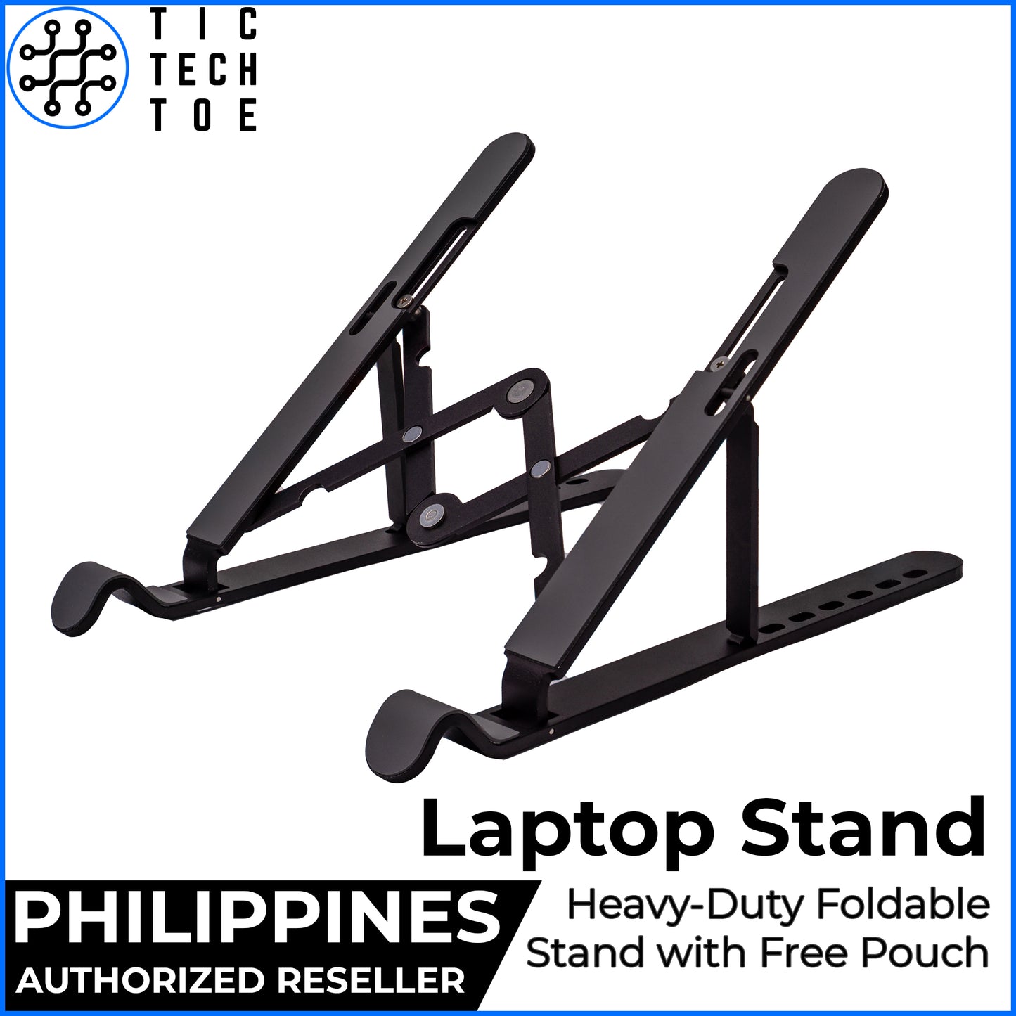 Tic Tech Toe LS1 Premium Foldable Aluminum Alloy Laptop Holder Stand
