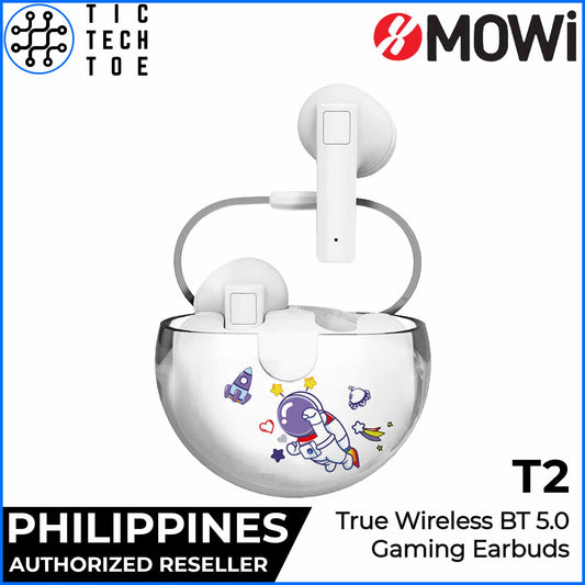 xMOWI T2 Portable Bluetooth 5.0 Noise Cancelling True Wireless TWS Gaming Earphones