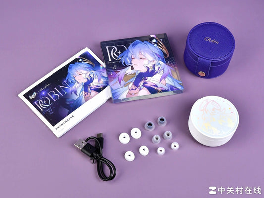 Moondrop x Honkai: Star Rail Robin HiFi True Wireless Earphones Bluetooth 5.4 ANC Wireless Charging