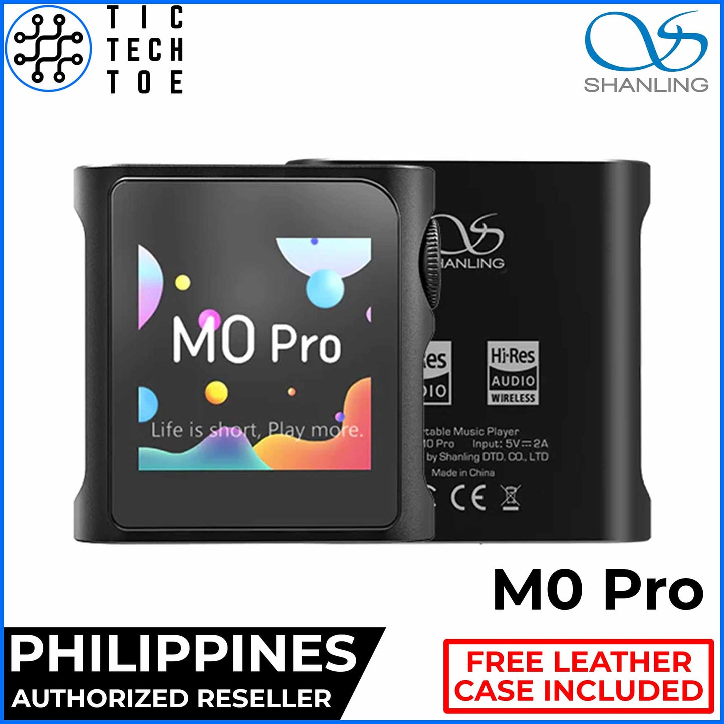 SHANLING M0 PRO Hi-Res Portable DAP Dual ES9219C DAC Bluetooth 5.0 aptX LDAC HiFi Mini Music Player