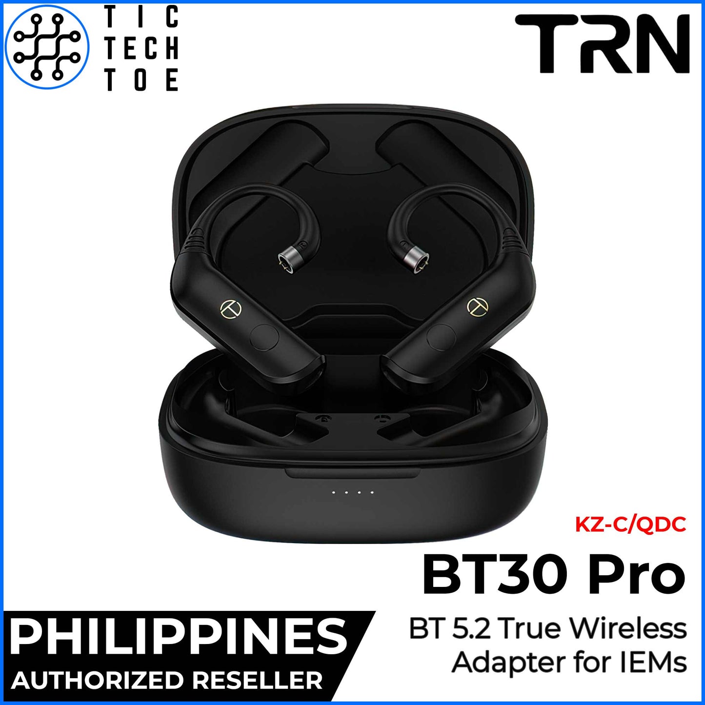 TRN BT30 Pro TWS True Wireless Charging Sweatproof Bluetooth 5.2 Upgrade Module for IEM Earphones