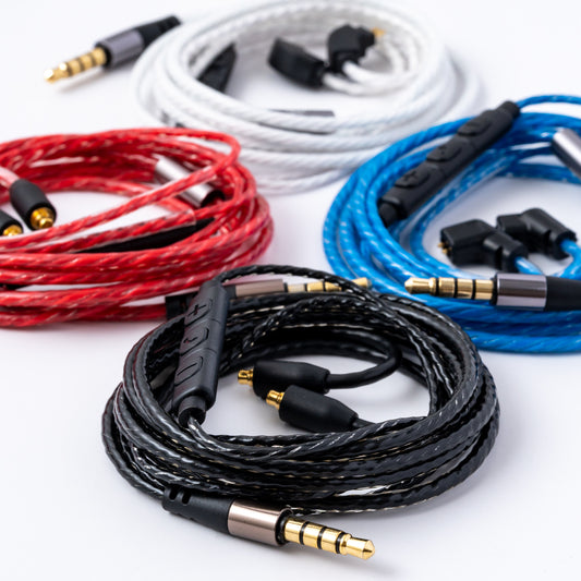 Tic Tech Toe PH EUC1 18 Pure Copper Core Durable Upgrade Replacement Earphone IEM Cable 3.5mm Plug