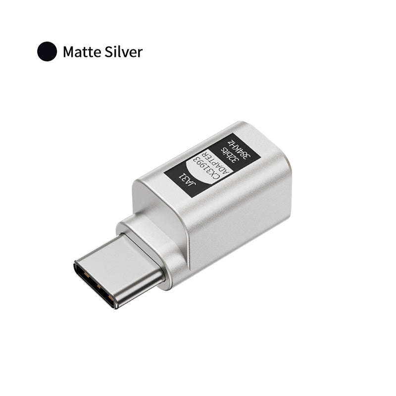 JCALLY JA31 USB Type C to 3.5mm Dongle Mic Support Conexant CX31993 DAC/Amp Metal Aluminum Adapter
