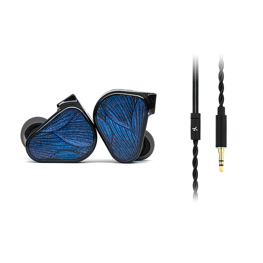 Truthear x Crinacle Zero:BLUE 2 II Dual Dynamic Driver IEM Wired HiFi Earphones In-Ear Monitors