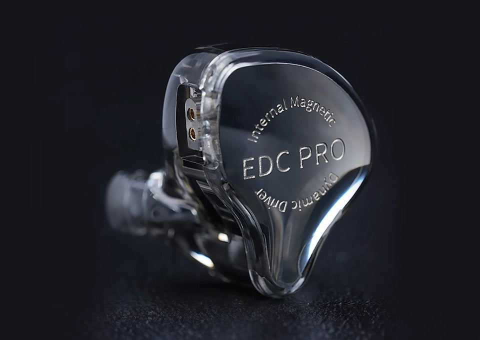 KZ EDC Pro Dynamic Audio Driver Lightweight In-Ear Monitor Detachable Wired Cable Earphones with Mic