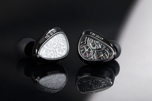 KBEAR Tourbillon X TB-X Carbon Fiber Diaphragm IEM Dynamic Driver Detachable Cable Wired Earphones