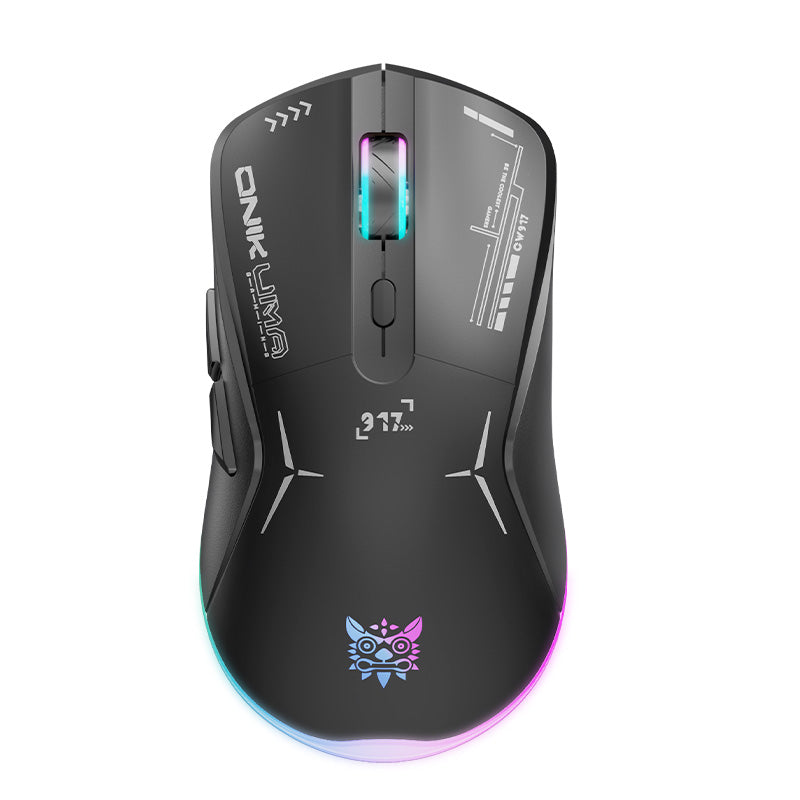 Onikuma CW917 Wired/Wireless USB 2.4GHz RGB Light PC Laptop Gaming Ergonomic DPI Mouse Rechargeable