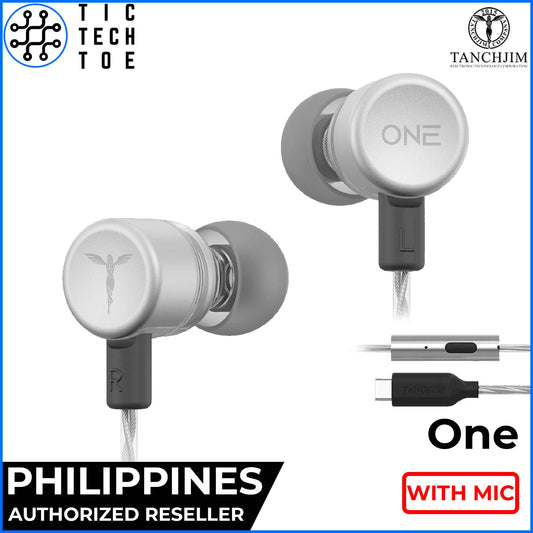 Tanchjim One Detachable Cable Bullet-Style HiFi Dynamic Driver In-Ear Monitors Earphones with Mic