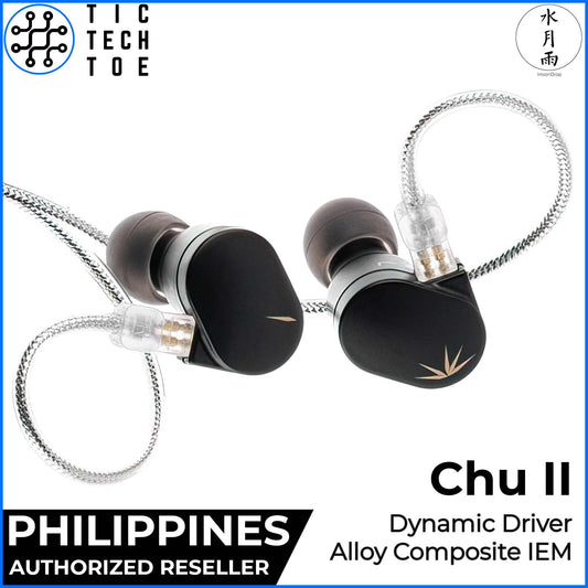 Moondrop CHU II 2 Dynamic Driver Aluminum Alloy Shell Detachable Cable Earphones In-Ear Monitors