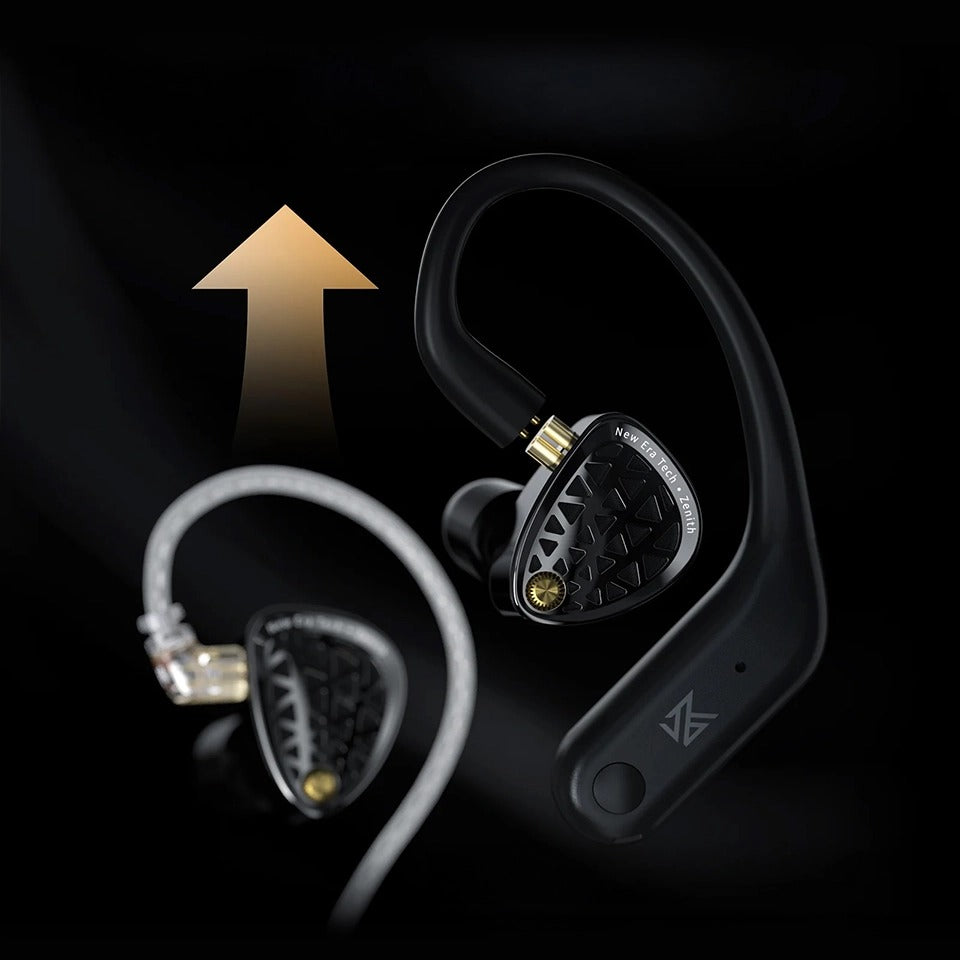 KZ AN01 Active Noise Cancelling Bluetooth 5.4 IEM Upgrade Earphone Module Cable True Wireless Gaming