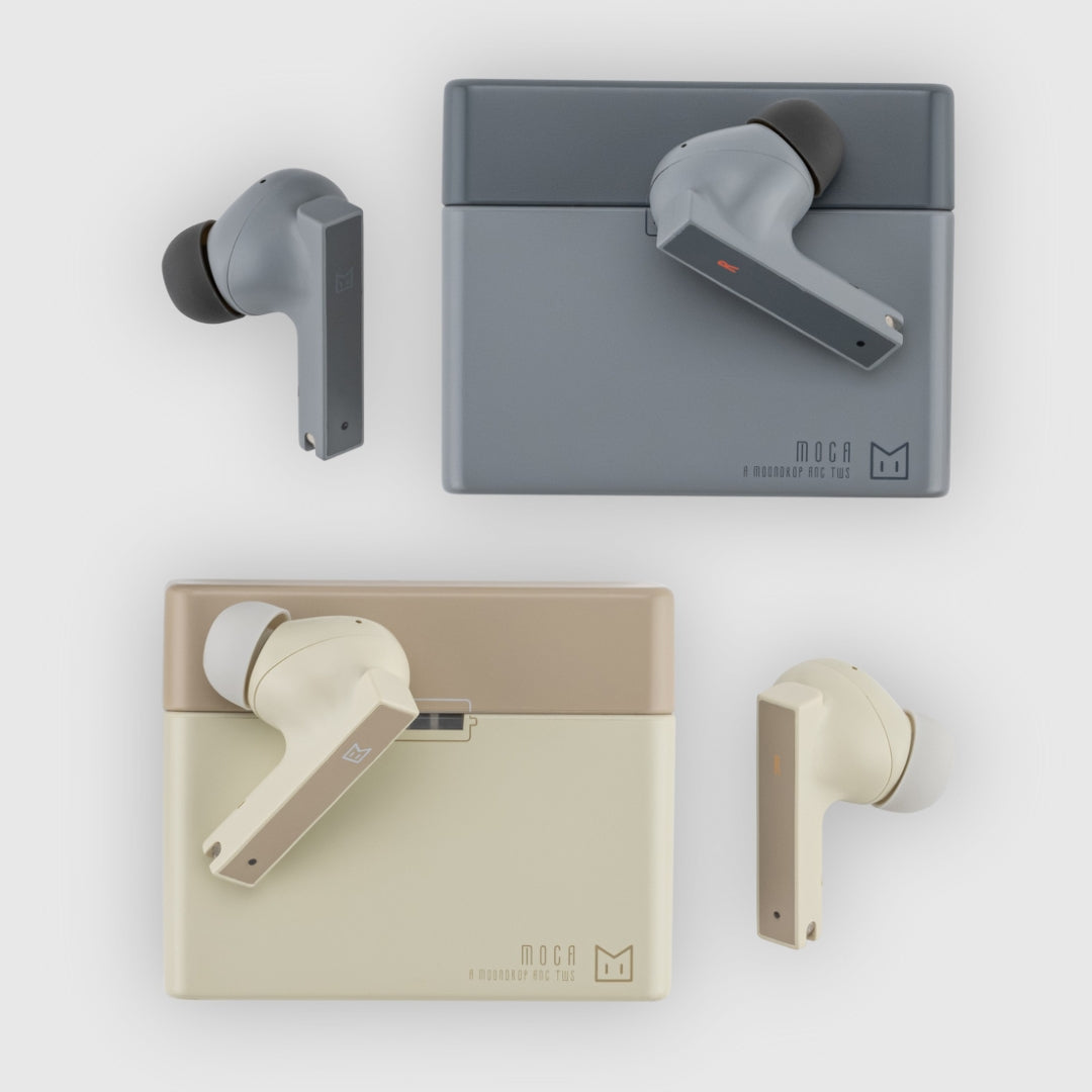 Moondrop Moca HiFi True Wireless ANC Bluetooth 5.4 Noise Reduction Wireless Charging IEM Earphones
