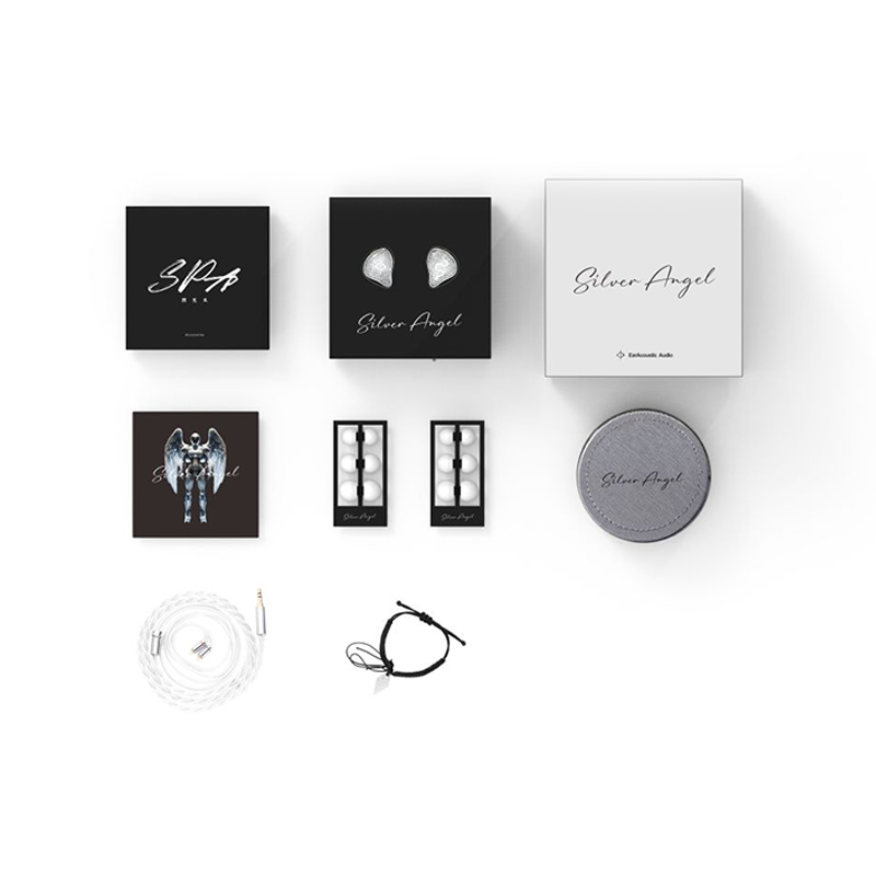 EarAcoustic Audio SPA Hi End Titanium Diaphragm Dynamic Driver IEM Aluminum Wired In-Ear Earphone