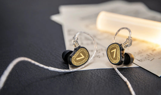 7Hz Elua Ultra Dual Dynamic Audio Driver Detachable Cable Wired In-Ear Monitor Ergonomic Earphones