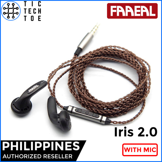 FAAEAL Iris 2.0 32ohm HiFi Earbuds with Mic