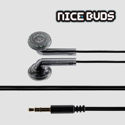 Moondrop Nicebuds Flathead Dynamic Driver Cable Lightweight Ergonomic Wired Nice Buds Earphones