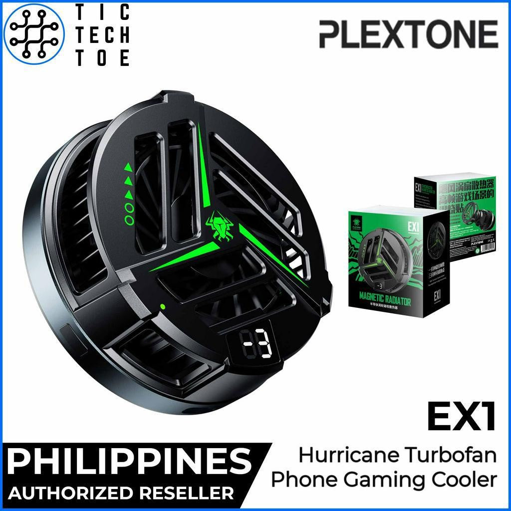 Plextone EX1 Hurricane Turbo Magnetic Universal Mobile Phone Gaming Cooling Fan Heatsink Radiator