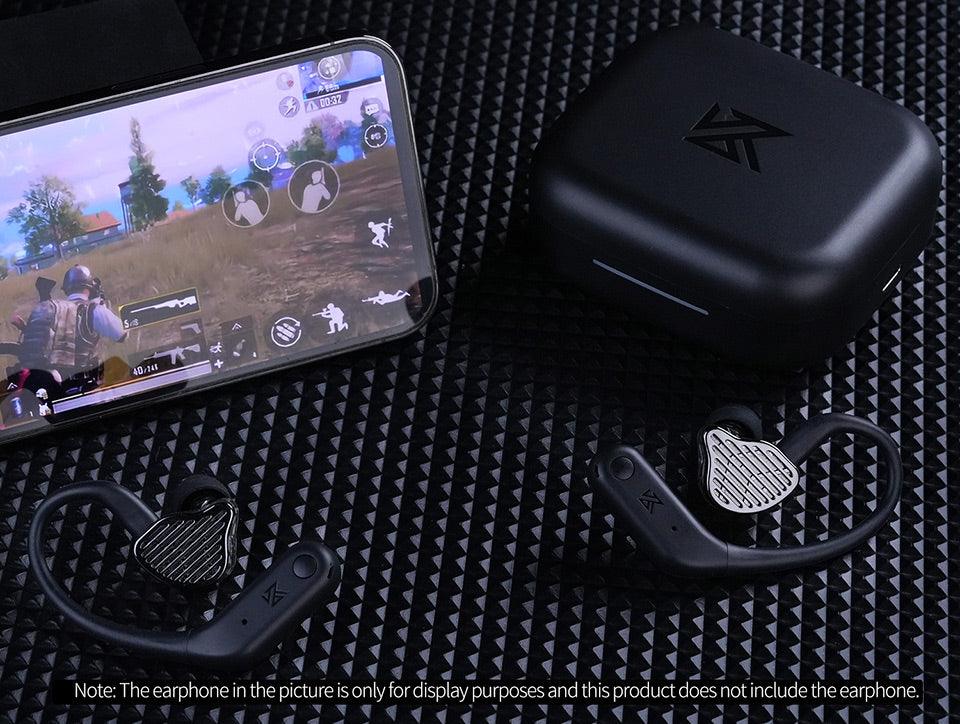 KZ AE01 Bluetooth 5.4 IEM Upgrade Earphone Module Cable True Wireless Low Latency Noise Cancelling