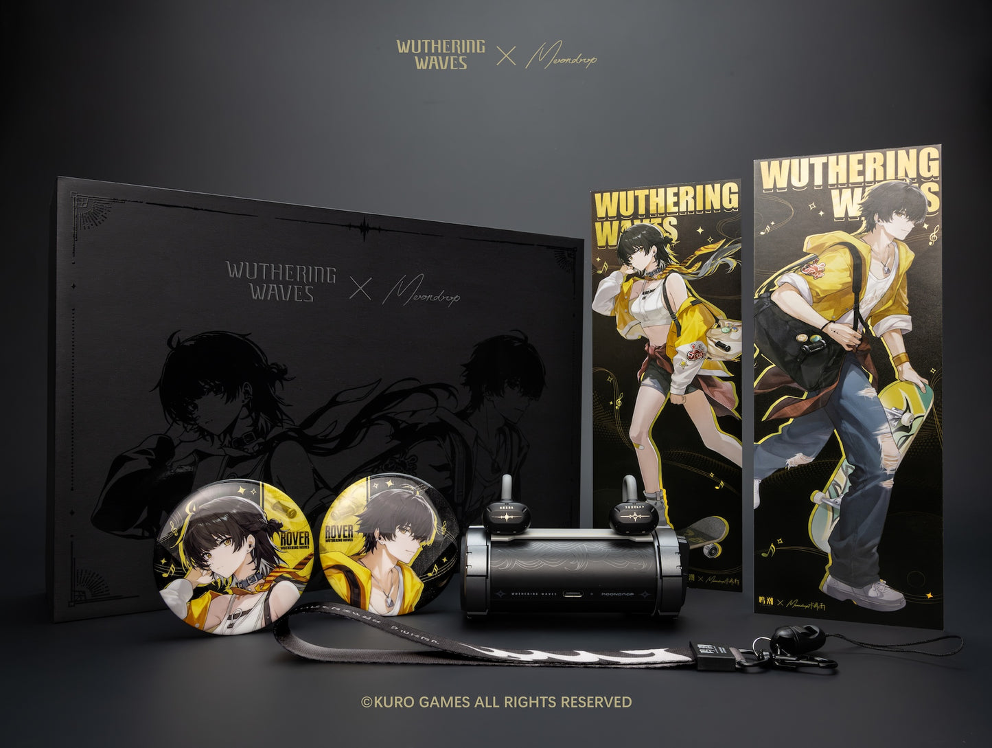 Moondrop x Wuthering Waves U.C.T.S. Earclip Bluetooth 6.0 Open Ear True Wireless TWS Earphones