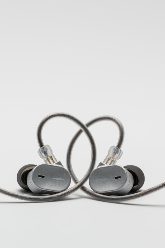 Moondrop CHU III 3 Aluminum Alloy IEM Dynamic Driver Detachable Cable Earphones In-Ear Monitors