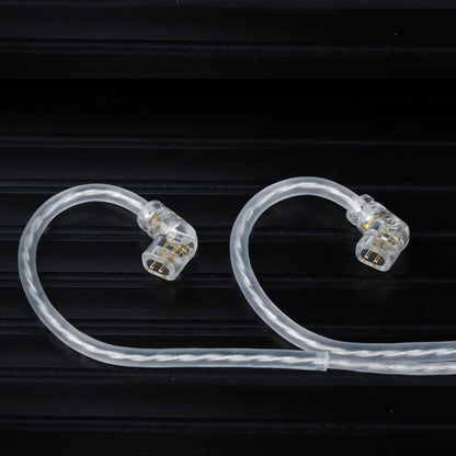 KZ USB-C Silver Plated Upgrade Cable Oxygen-Free IEM with Microphone and Control Earphone SPC Wire