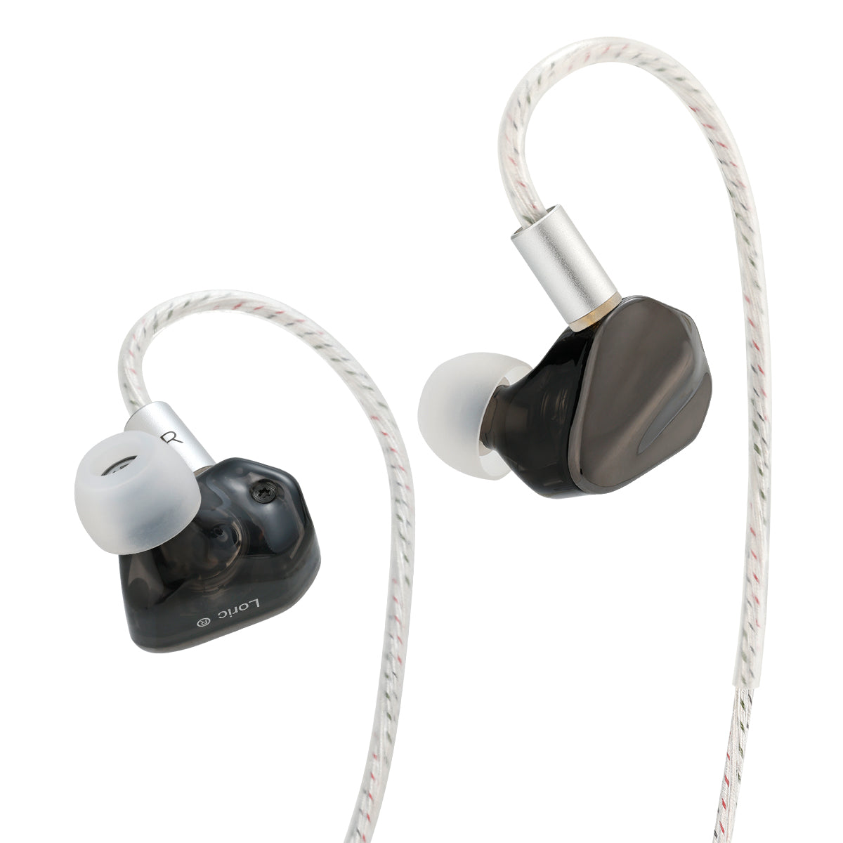 Kefine Loric 3.5mm/USB-C Dynamic Driver Detachable Cable Metal Shell Wired In-Ear Monitor Earphones