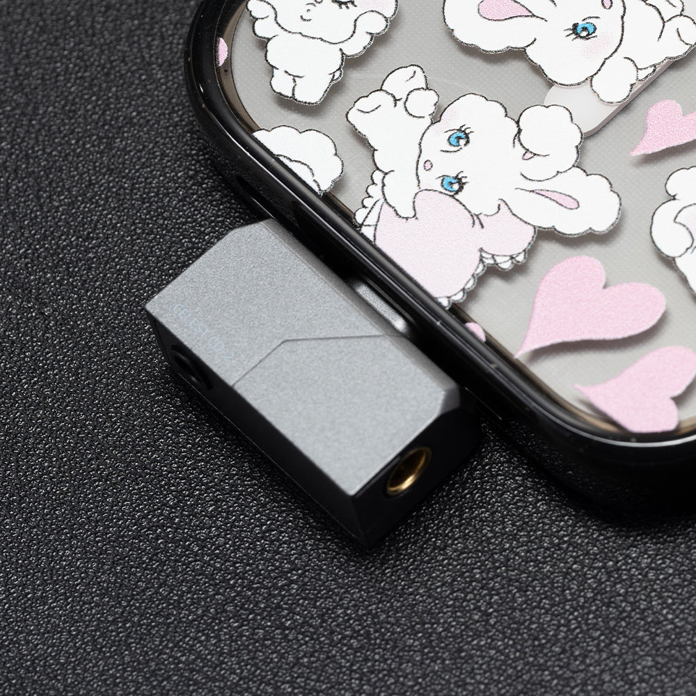 Celest CD-2 Portable DAC USB Type-C to 3.5mm/4.4m CX31993 AMP Earphone Headphone Compact Adapter
