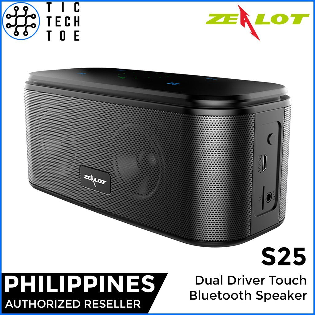 Zealot S25 Touch-Sensitive Dual Driver Bluetooth Speaker