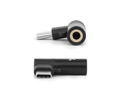 Truthear KeyX CS43131 HiFi Right-Angled 3.5mm to USB-C Portable Audio DAC/Amplifier Gaming Adapter