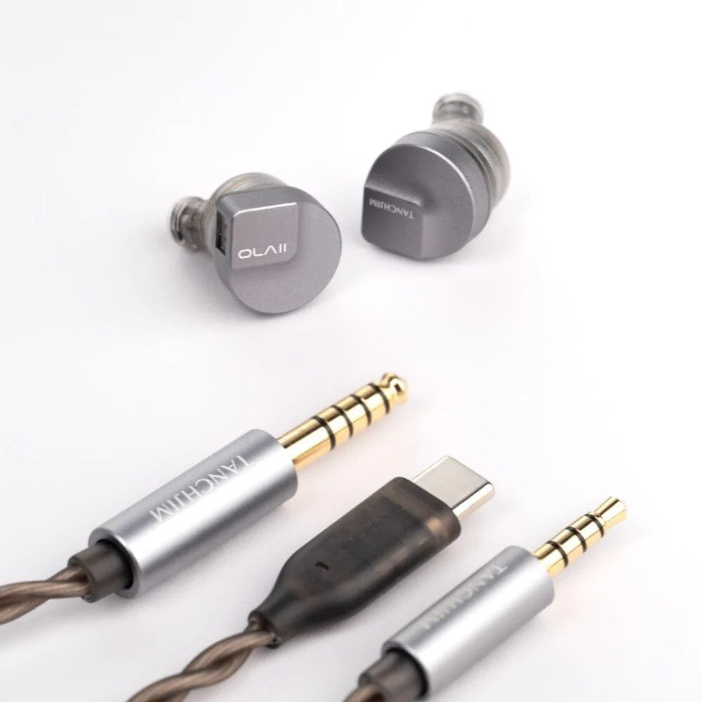 Tanchjim Ola 2 II Hybrid Driver DD+BA 3.5mm/USB-C In-Ear Monitors Detachable Cable Earphone with Mic