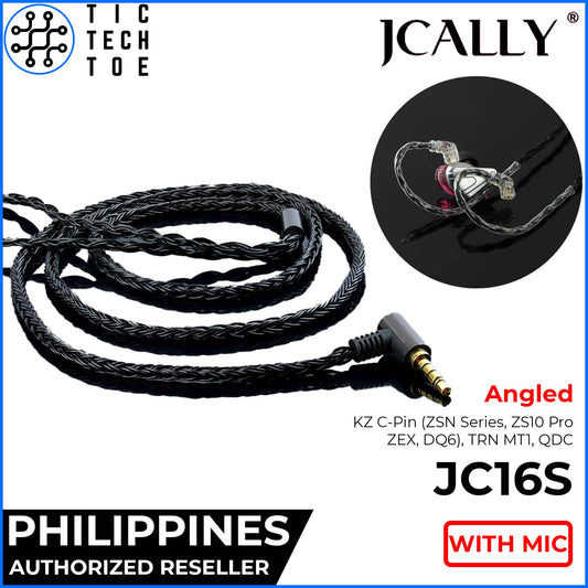 JCALLY JC16S 16-Core Braided Upgrade Cable with Mic