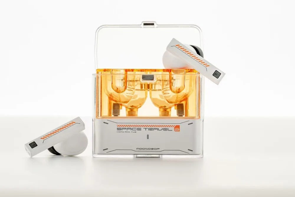 Moondrop Space Travel Clear Hard Case 1 / 2 / Ultra Portable Magnetic Protective Shell for TWS IEM