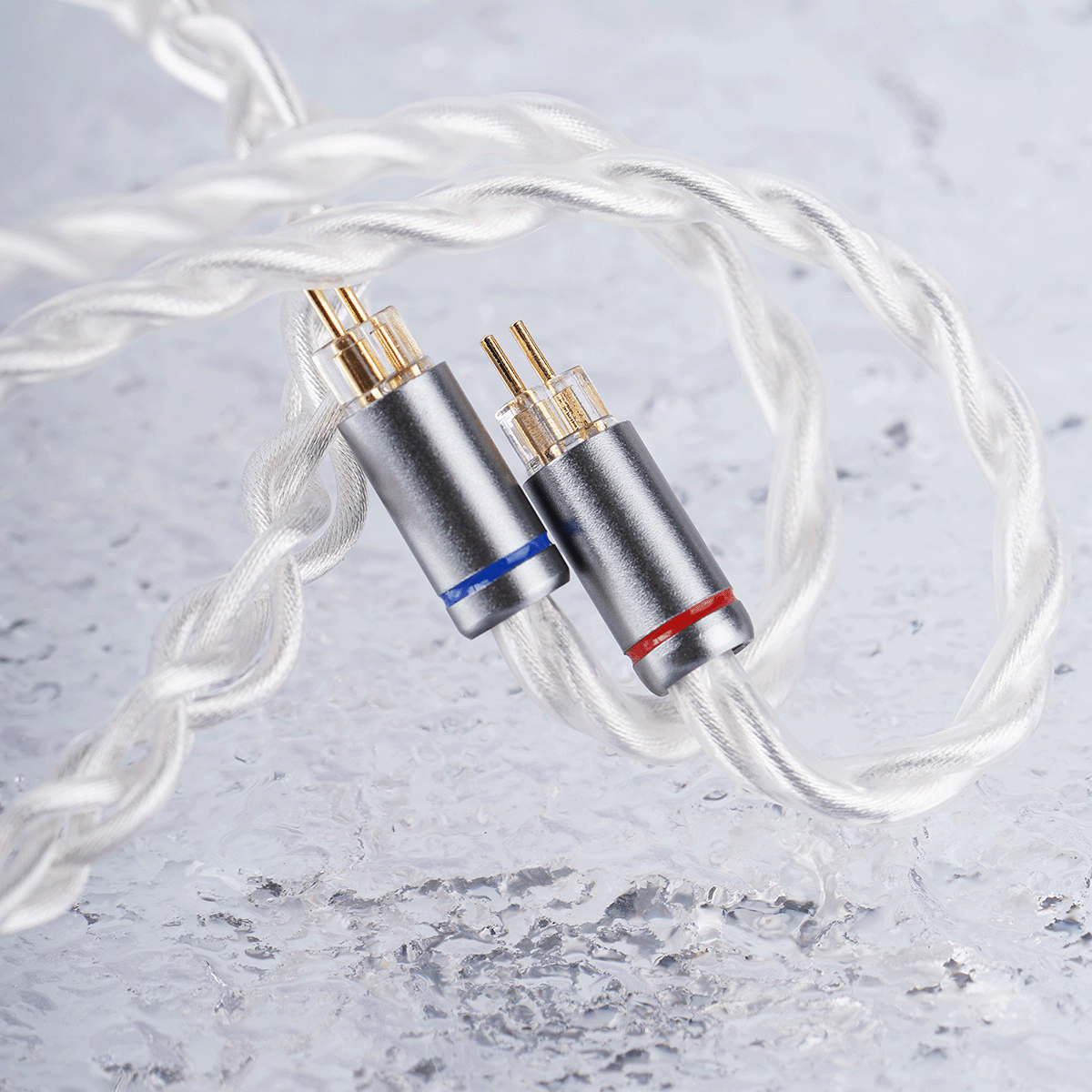 NICEHCK SP4 USB-C Cable HD Mic Built-In DAC CX31993 Braided Earphone IEM Upgrade Replacement Wire