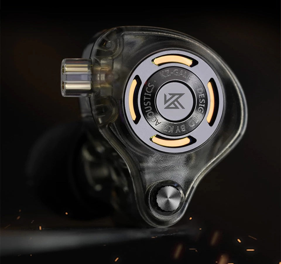 KZ Gale USB-C/3.5mm Gaming Super Linear Dynamic Driver Earphones Detachable Wired Cable IEM with Mic