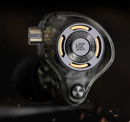 KZ Gale USB-C/3.5mm Gaming Super Linear Dynamic Driver Earphones Detachable Wired Cable IEM with Mic