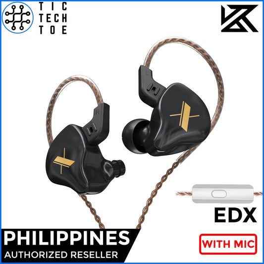 KZ EDX Dynamic Driver Earphones with Mic