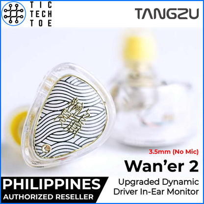 Tangzu Wan'er SG 2 II Dynamic Driver HiFi Detachable Cable IEM In-Ear USB-C Earphones with Mic