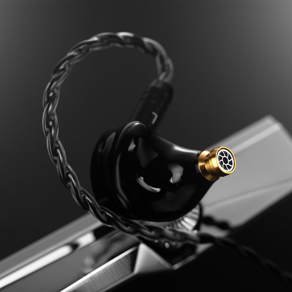 Kinera Celest Wyvern Black Remaster Moss HiFi IEM Dynamic Driver Earphone Wired Detachable Cable Mic