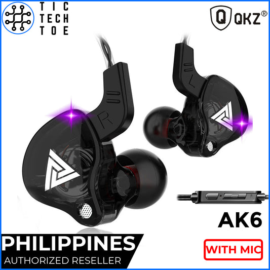 QKZ AK6 Sport Stereo Earphones with Mic