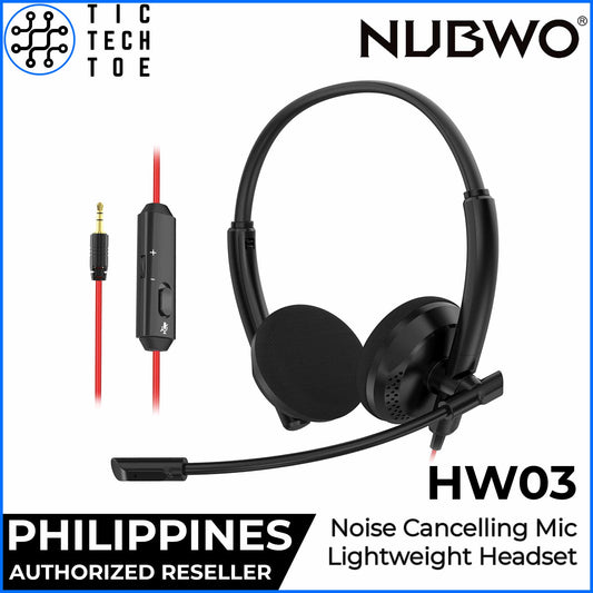 NUBWO HW03 Noise-Cancelling Lightweight Ergonomic Business Professional Headset / Headphones