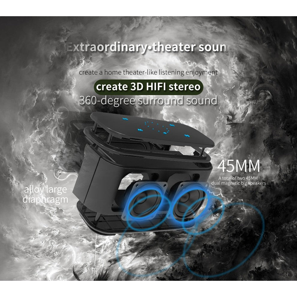 Zealot S25 Touch-Sensitive Dual Driver Bluetooth Speaker