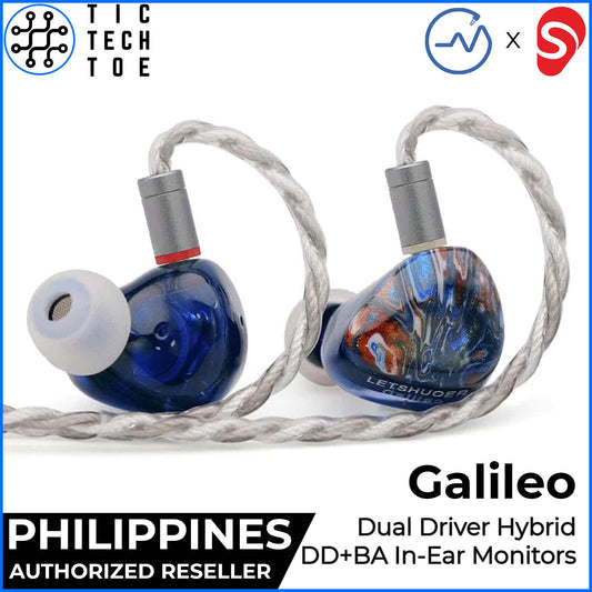 Letshuoer x Gizaudio Galileo Hybrid Dual Driver Balanced + Dynamic In-Ear Monitors Earphones IEM