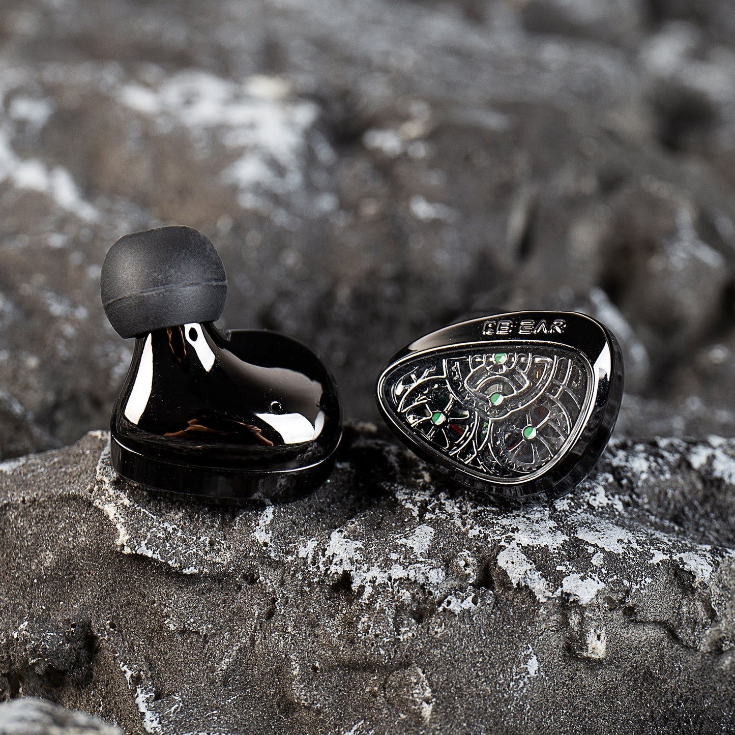 KBEAR Tourbillon X TB-X Carbon Fiber Diaphragm IEM Dynamic Driver Detachable Cable Wired Earphones