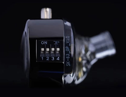 KZ Castor Pro Improved Bass Edition Adjustable Tuning Detachable Cable In-Ear Earphones with Mic