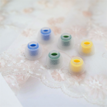 Tangzu Tang Sancai Balanced Tips Soft Silicone Upgrade Replacement Eartips IEM 3 Pairs Set Eartips
